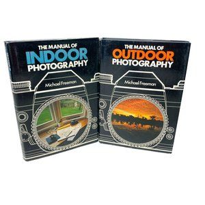 Manual For Indoor and Outdoor Photography Set of 2 Hardback Books 1981